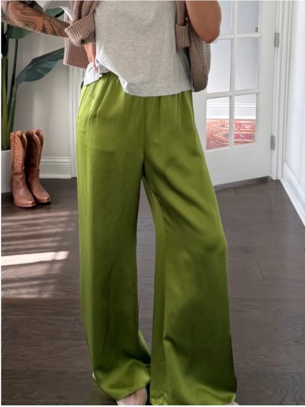 J.Crew Cosmo Pant in Luster Charmeuse